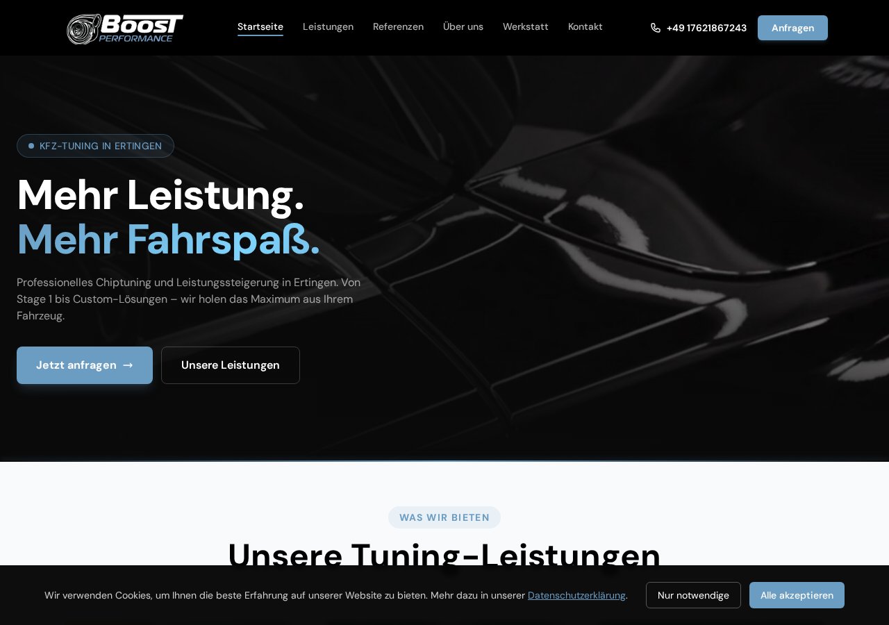 Website Vorschau